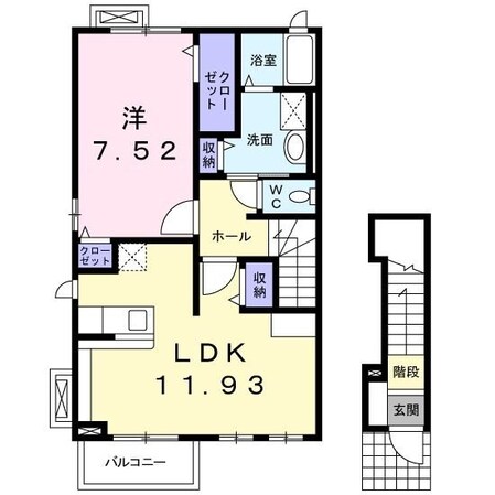 オースティンハウスIIIの物件間取画像